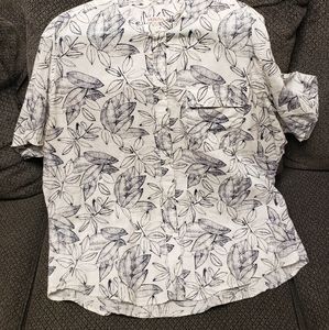 Button Down Pocket Tee